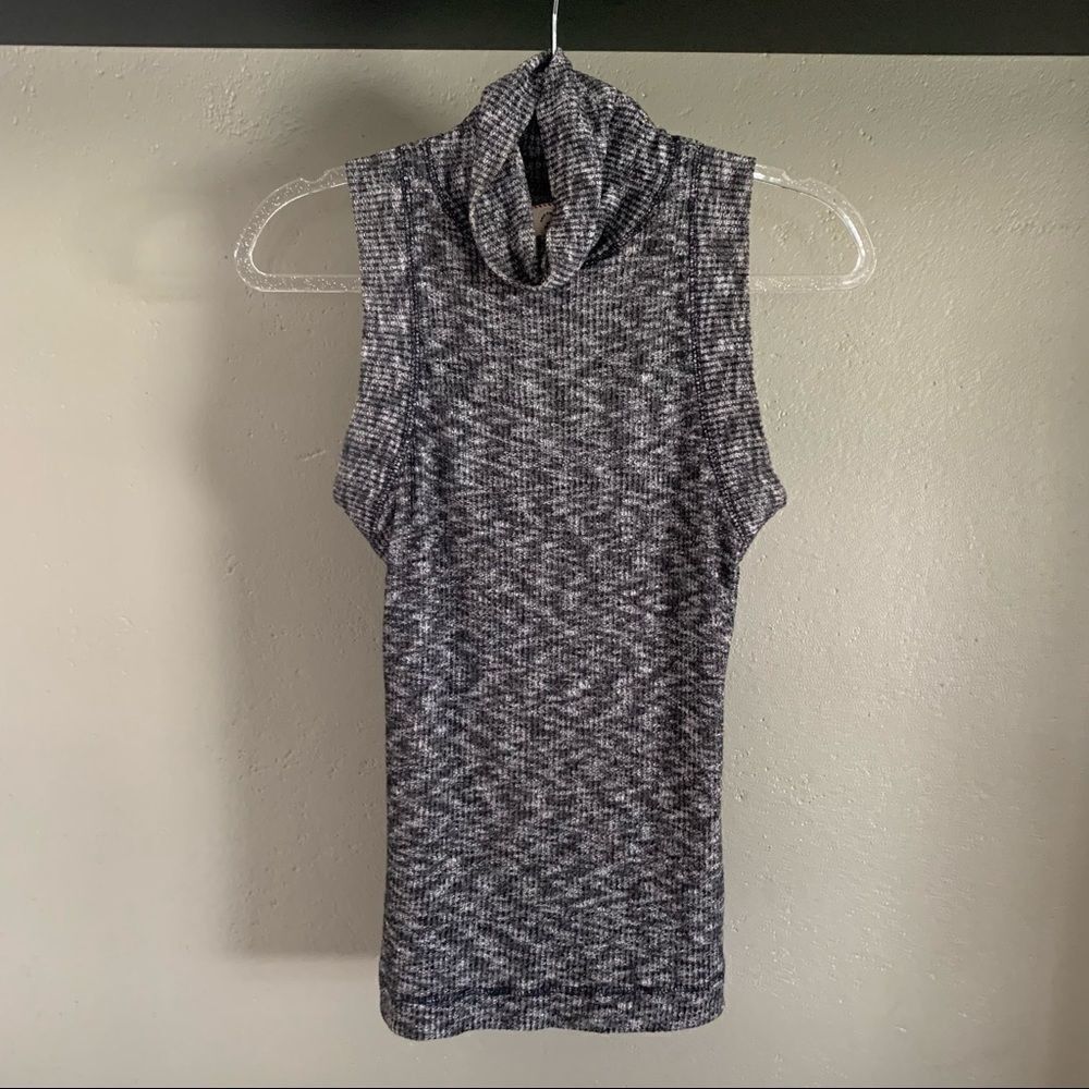 Anthro Postmark Cowl Neck Sleeveless Sweater